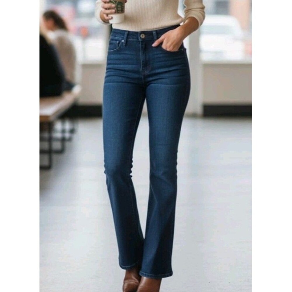 Hollister Size 26x29 3R High-Rise Flare  Jeans Soft Stretch Denim Boho Casual